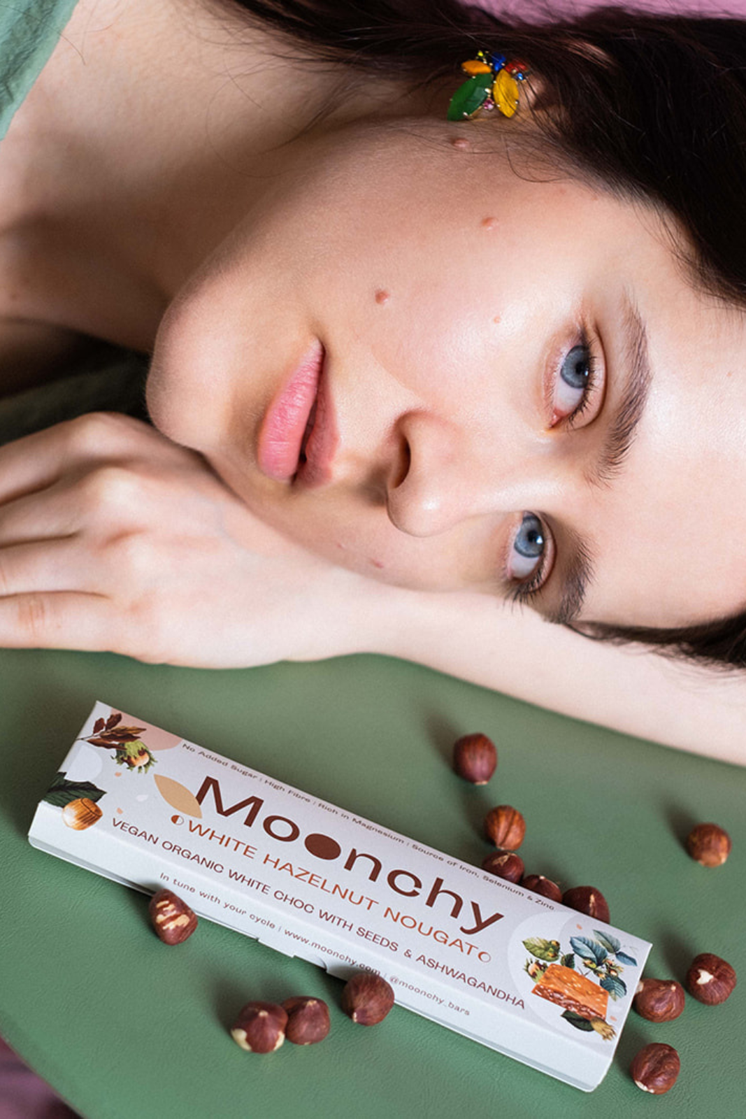 Moonchy White Nougat Box (8 Bars)