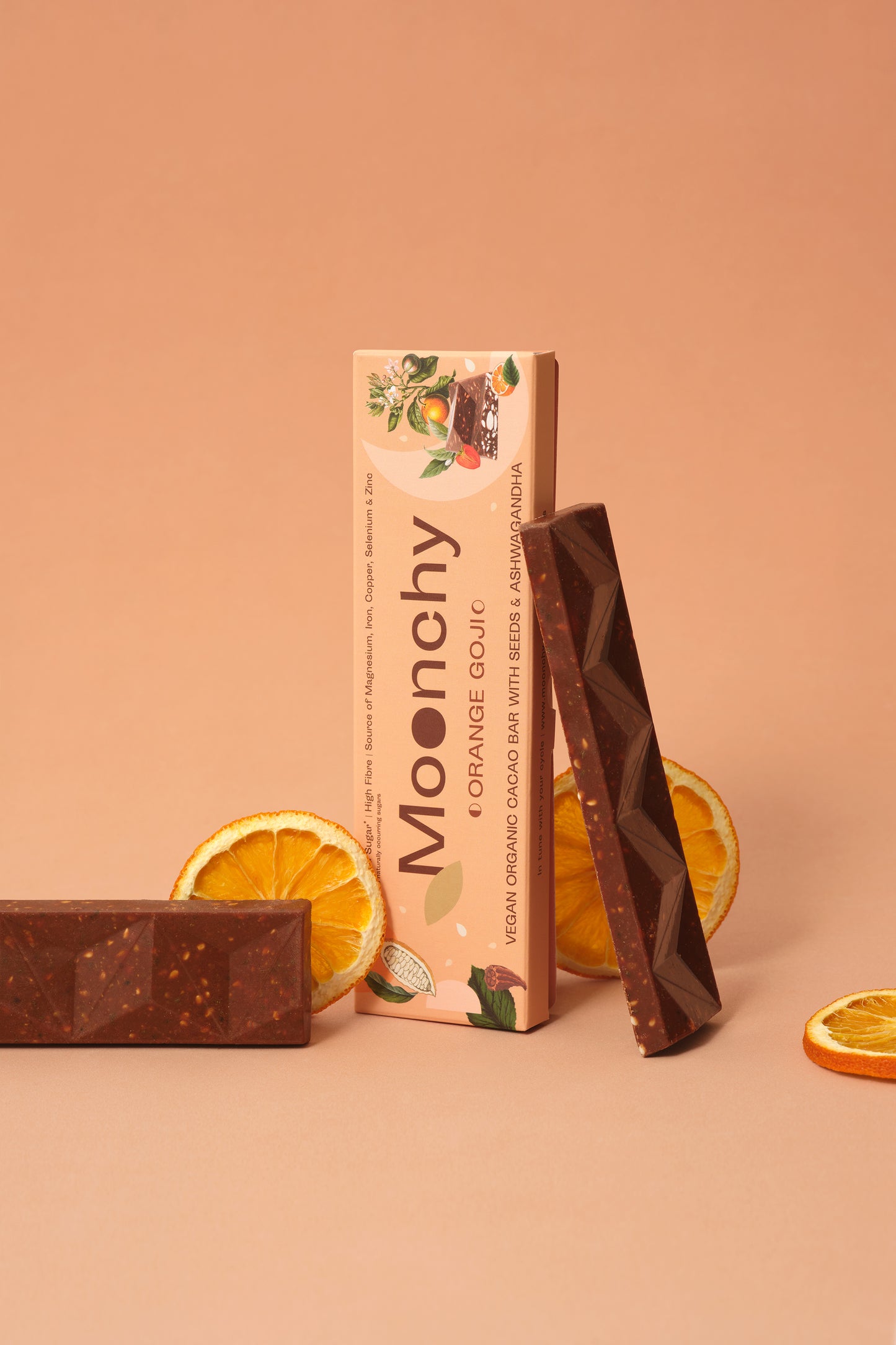 Moonchy Orange Goji Box (8 Bars)