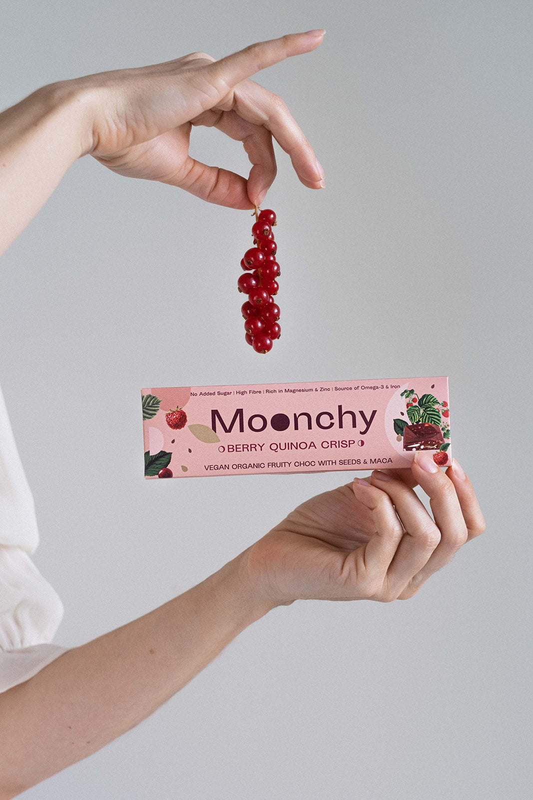 Moonchy Berry Quinoa Crisp (8 Riegel)